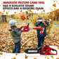 Arrowbash 2 Pcs Toy Gardening Tool Set For Kids Toy Chainsaw Lawn Trimmer Toy Battery Powered Gardening Tool Set With Lights And