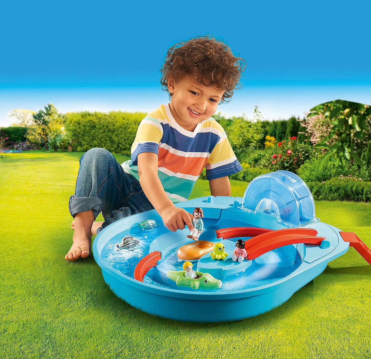 Playmobil 1.2.3 Aqua Splish Splash Water Park