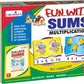 CreativeS Fun With Sums Multiplication | Educational Math Practice Kit | 30 Sets Of Multiplication Picture Puzzles For Boys & G