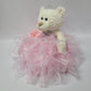 KINNEX COLLECTIONS SINCE 1997 20" Quinceanera Last Doll Teddy Bear - Pink Polyester Dress Centerpiece ARC16831-3R