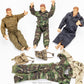 Sixpoints 8 Set 1/6 Scale Camo Military Uniforms Suit & Lots Harness Bag Accessories Fit For 12'' Gi Joe Ultimate Soldier Male M