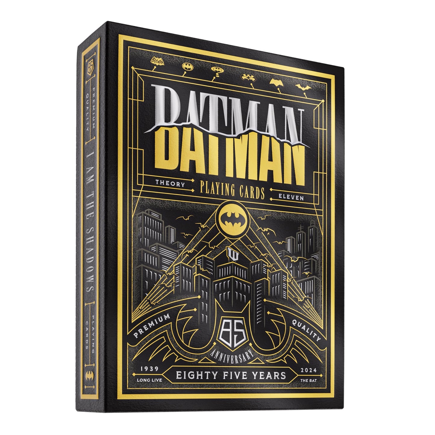 theory11 Batman 85th Anniversary Playing Cards  enhanced Playing Cards  game-style Size Standard Index