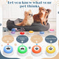 Jerify 16 Pieces Dog Buttons For Communication Voice Recordable Cat Dog Talking Buzzers Set With Stickers 30 Seconds Pet Speech