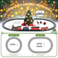 Shemira Christmas Train Set, Train Toys For Boys Girls,Toy Train With Light Smoke And Sound,Steam Train Set For Around Christmas
