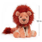 Cozys Lion 10 Inch Animal Plush