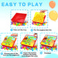 Aluabi Button Art Toys For Toddlers, Crafts For Toddler Toys Age 3-5, Early Learning Educational Toys, Color Matching Puzzle, Fi