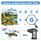 MAXZN 2000 Piece Jigsaw Puzzle, Scenic Lake Reflection, Eco-Friendly Paper, Large 39" x 28"