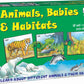 CreativeS Animals, Babies & Habitats, Learn About Animals & Their Habitats, Improves Eye Hand Coordination, Learning & Educatio