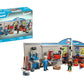 Playmobil 71620 Garage Vespa 60S - Includes Two Characters, Vespa, 2-Part Garage Wall, Mobile Lift Platform And Accessories - Fr