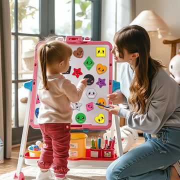 Hellocube Magnetic Color Sorting Set Educational Fridge Magnets For Toddlers Kids Magnet Shape Games