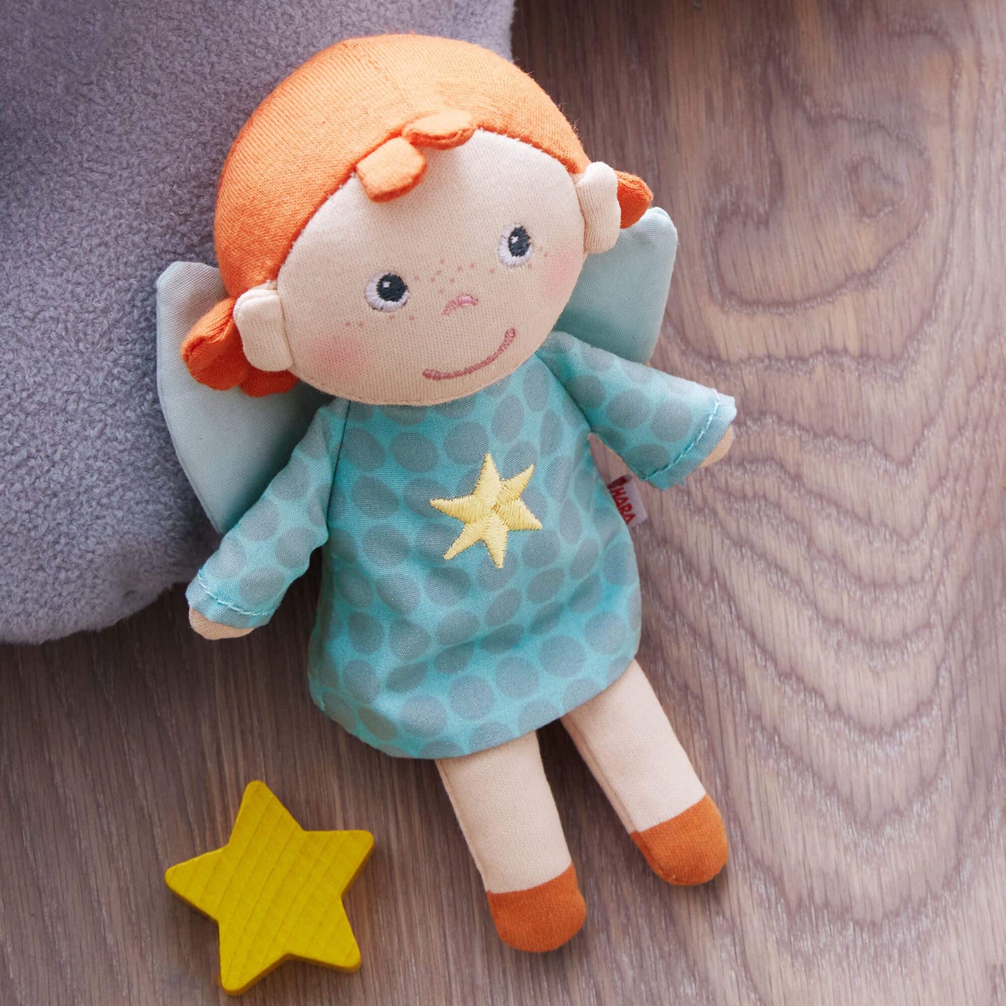 Haba Guardian Angel Mini Doll Mara - Soft Plush Baby Doll Toy For Toddlers 1+, Ideal Gift For 2 Year Old Girls & Up