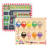 Wakeinsa 2 In 1 Magnetic Color And Number Maze,Montessori Toy For 3-6 Years Old,Wooden Magnet Balls Puzzles,Toddler Busy Board Game,Preschool Learning Activities,Christmas & Birthday Gift For Kids
