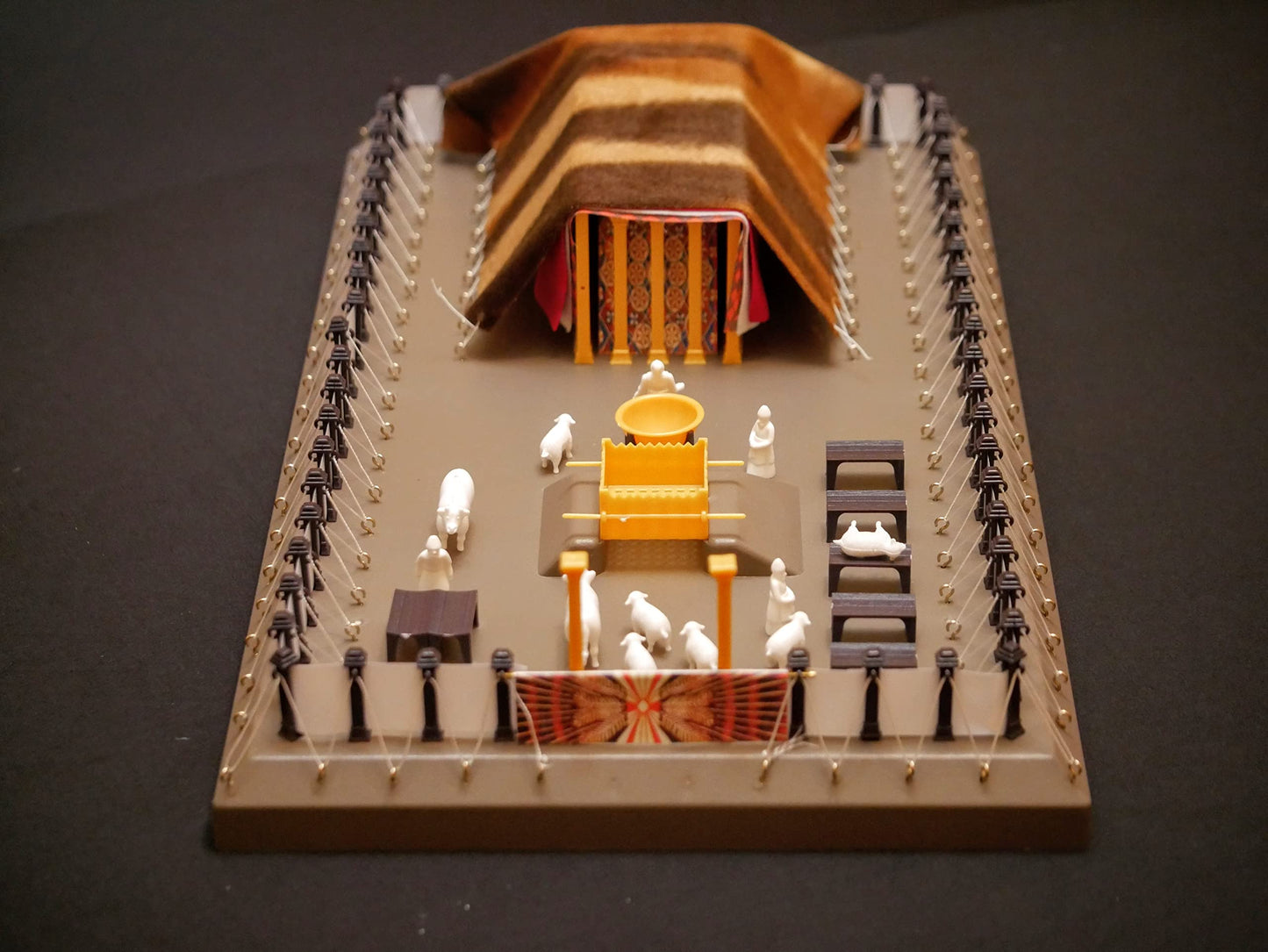 Vision Video Tabernacle Model Kit - 328 Piece Plastic Set - Model 1