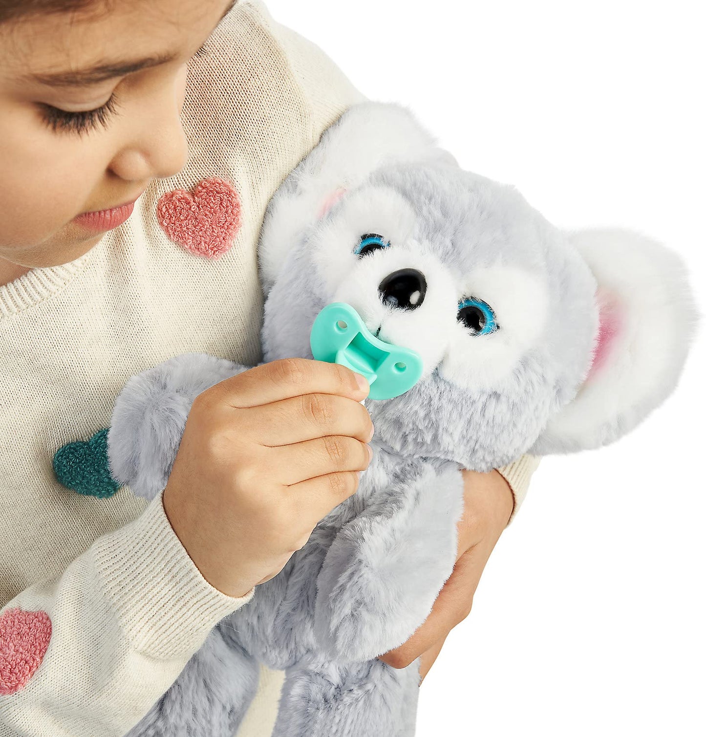 Little Live Pets Cozy Dozy Kip Koala Bear - Interactive Stuffed Animal with 25 Sounds, Blanket & Pacifier, Multicolor, Model 26233