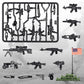 MaozyHomie 54 Pcs Military U.S.  Pack - U.S.-Vietnam War Toy Set - Compatible with Major Brands  3 Years and Up