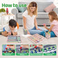 Wakeinsa 2 In 1 Magnetic Color And Number Maze,Montessori Toy For 3-6 Years Old,Wooden Magnet Balls Puzzles,Toddler Busy Board Game,Preschool Learning Activities,Christmas & Birthday Gift For Kids