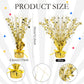 Crowye 6 Pcs Metallic Foil Spray Centerpiece Fall Party Star Table Decoration Halloween Table Decor For Summer Autumn Birthday P