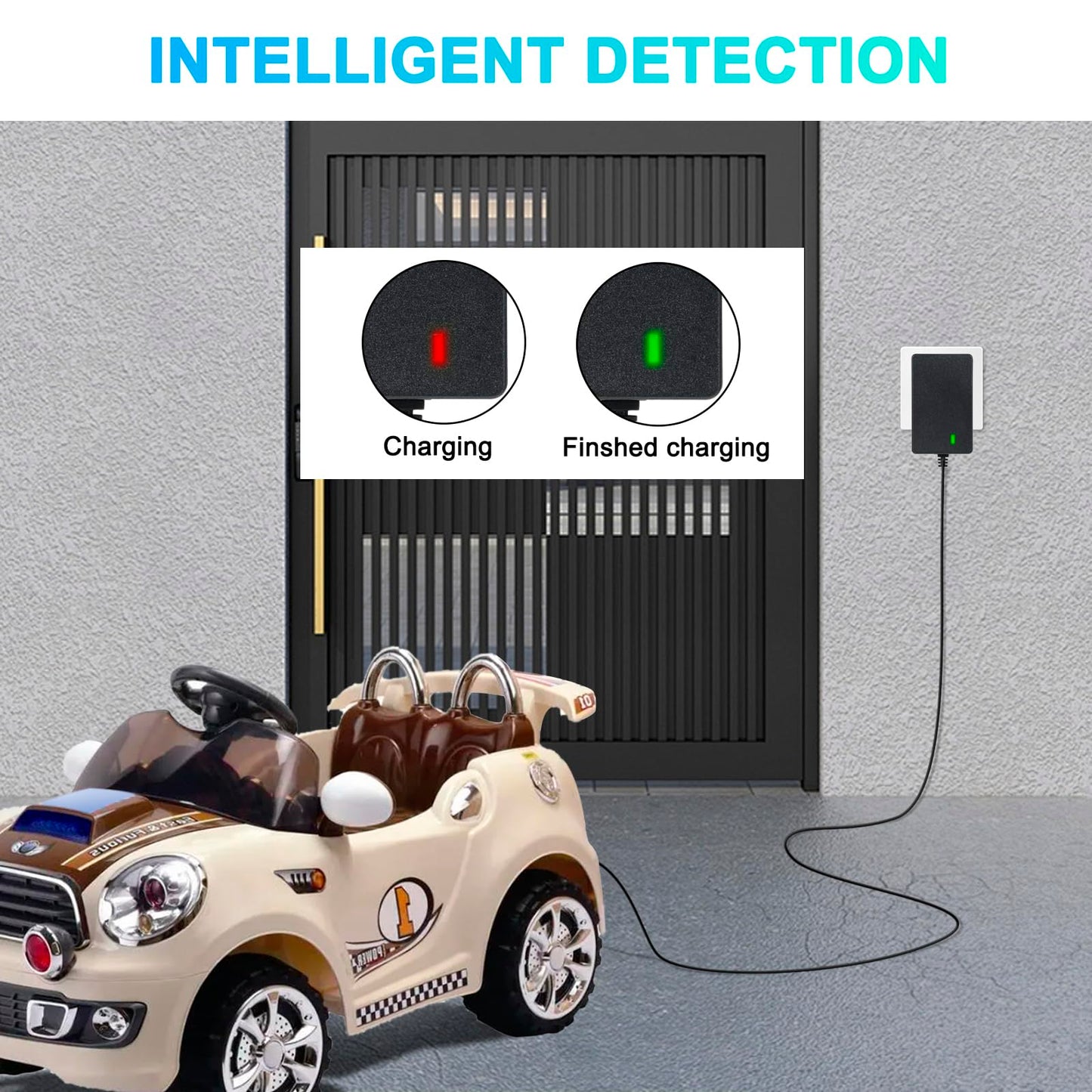 6V Charger Battery Charger For Kids Ride On Car Toys 6V Electric Kids Car Battery Charger For Kidzone Suv Quad Atv Dynacraf Jeep