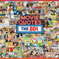 White Mountain Puzzles Movie Quotes The 80S 1000 Piece Jigsaw Popular Pop Culture Puzzle