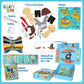 Craftiloo Pirates Pre-Cut Fun Kids Sewing Kit For Kids Ages 8-12 Children Beginners Sewing Kit Kid Crafts Make Your Own Felt Pil