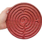 Finger Labyrinth, Wooden Finger Labyrinth, Meditation Labyrinth, Breathing Board, Hand Labyrinth, Mindfulness Tools, Finger Maze