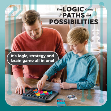 Mindware Marble Circuit Puzzle - 64 Challenges - Ages 8+