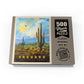 MyPuzzle 500 Piece Jigsaw Puzzle - Saguaro National Park Vintage Poster, Colorful Cardboard for Adults