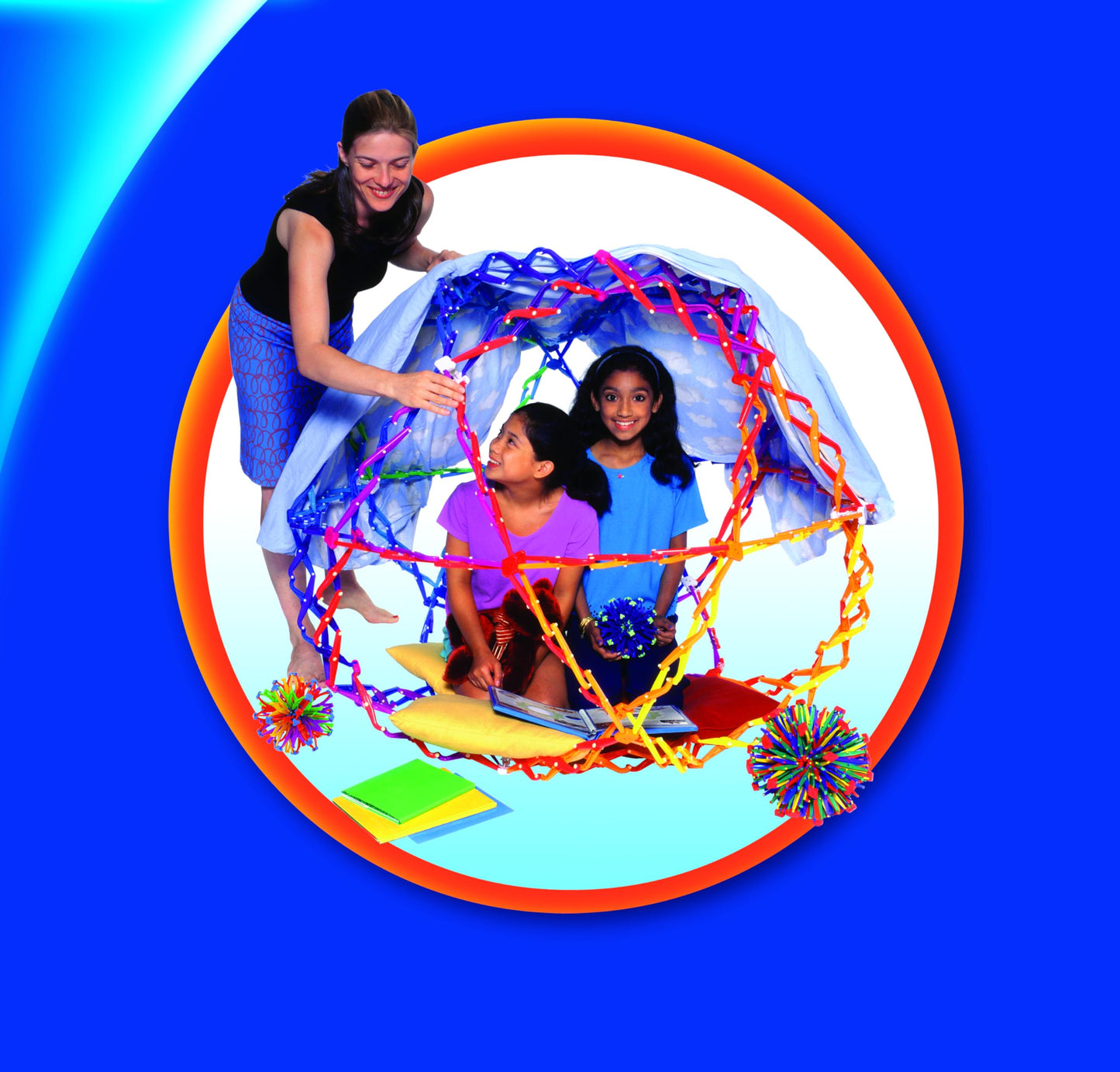 Hoberman Mega Sphere - Multicolor Foam 18-54 inches, Model MS801