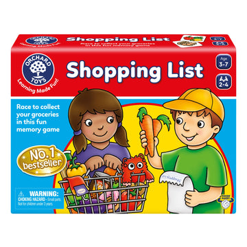 Orchard Toys Moose Games Shopping List Race To Collect Your Groceries In This Fun Memory Game. Age 3-7. 2-4 Players