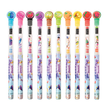 X-Treme Smencils Cylinder - Hb #2 Patented Gourmet Scented Pencils, 50 Count - Gifts For Kids, Classroom Rewards, Party Favors