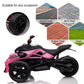 Postack 24V Kids Atv, 3 Wheeler Kids Electric Ride On Motorcycle, Rechargeable Battery Powered Kids Electric Vehicle With Eva Ti