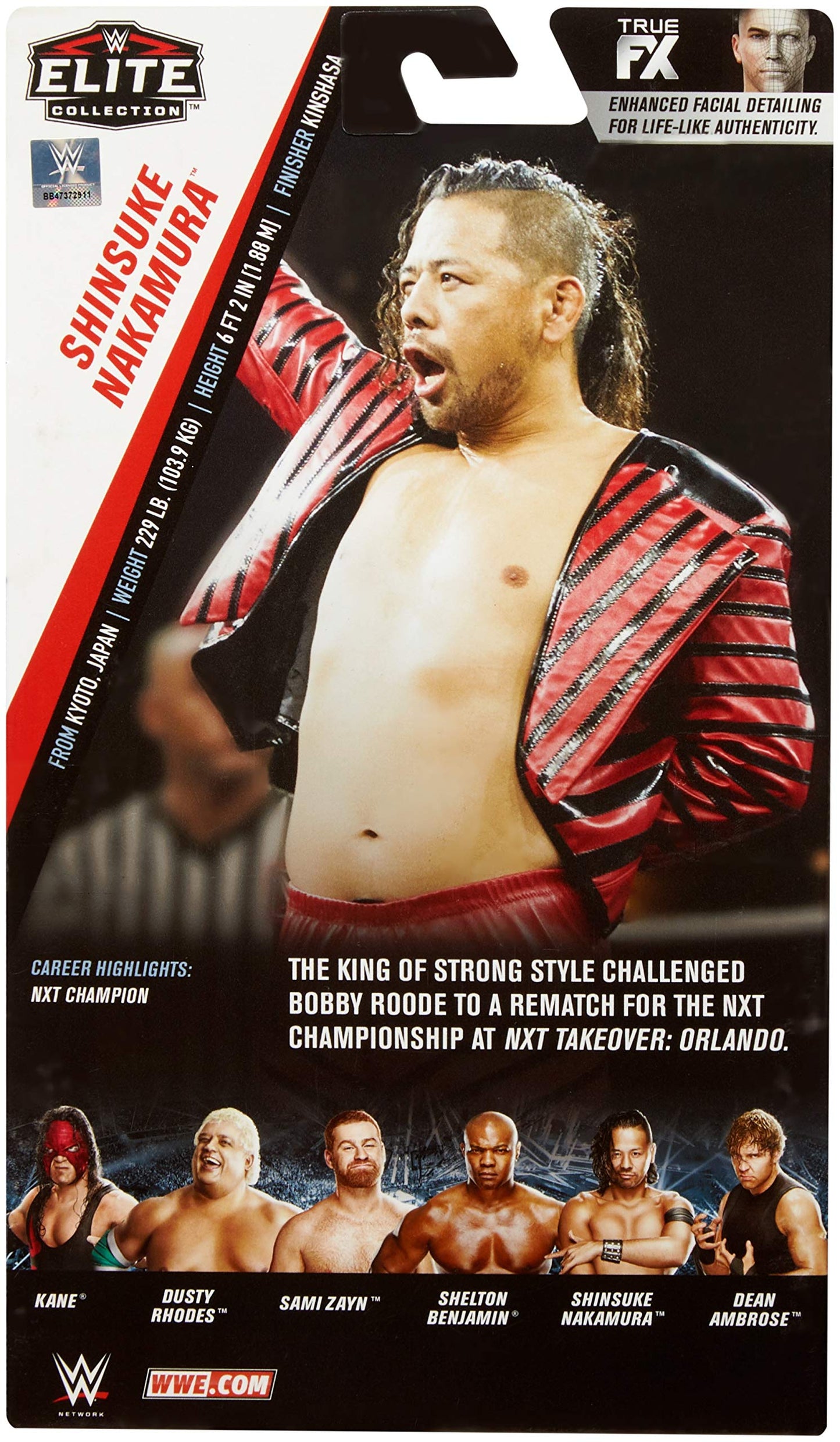 Wwe Shinsuke Nakamura Elite Collection Action Figure