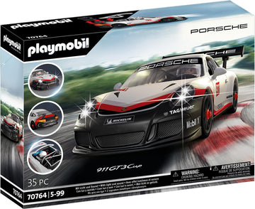 Playmobil Porsche 911 GT3 Cup Model 70764 - Standard Size, Multicolor Plastic Toy