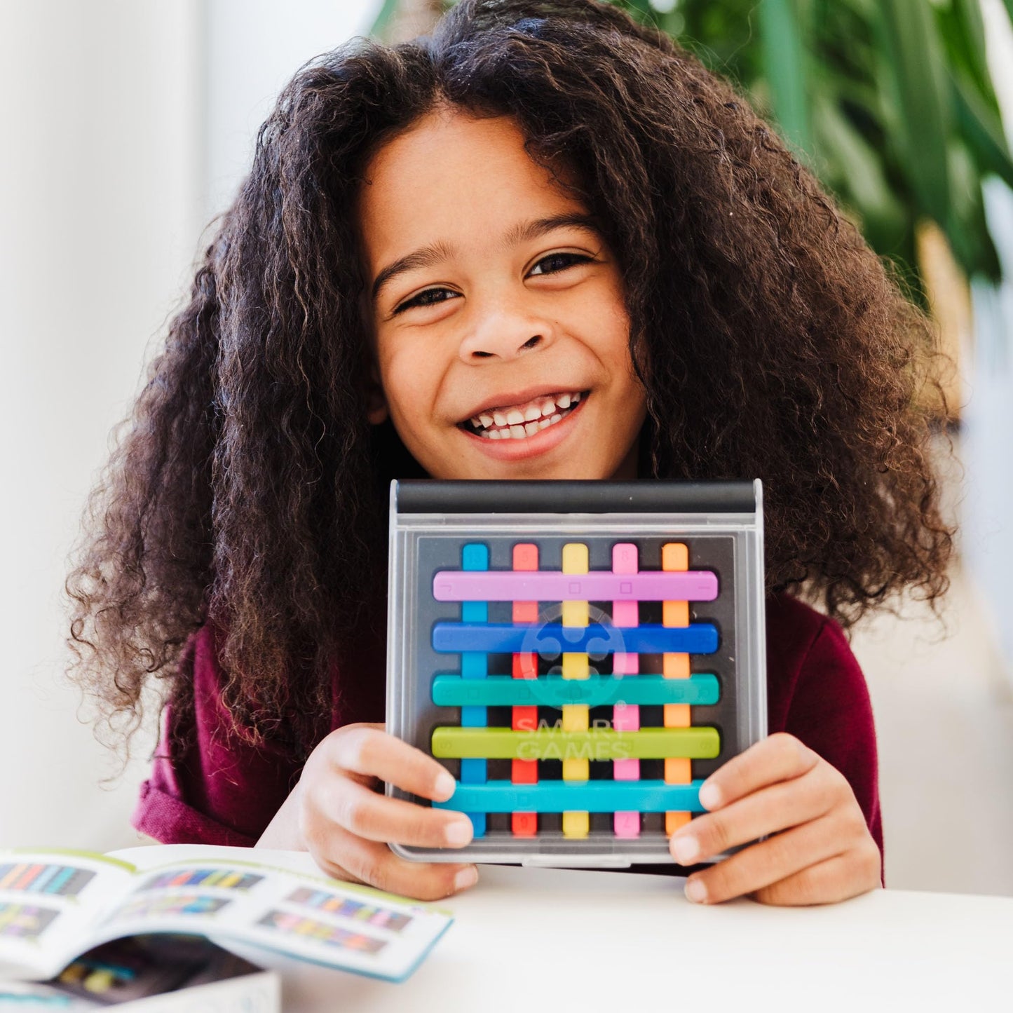 SmartGames IQ Stixx Stacking Travel Game with 120 Challenges for Ages 7 - mature-themed