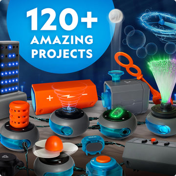 National Geographic Circuit Maker Kit - Electronics Kit For Kids With 120 Electrical Circuit Projects, Electric Circuit Stem Toy