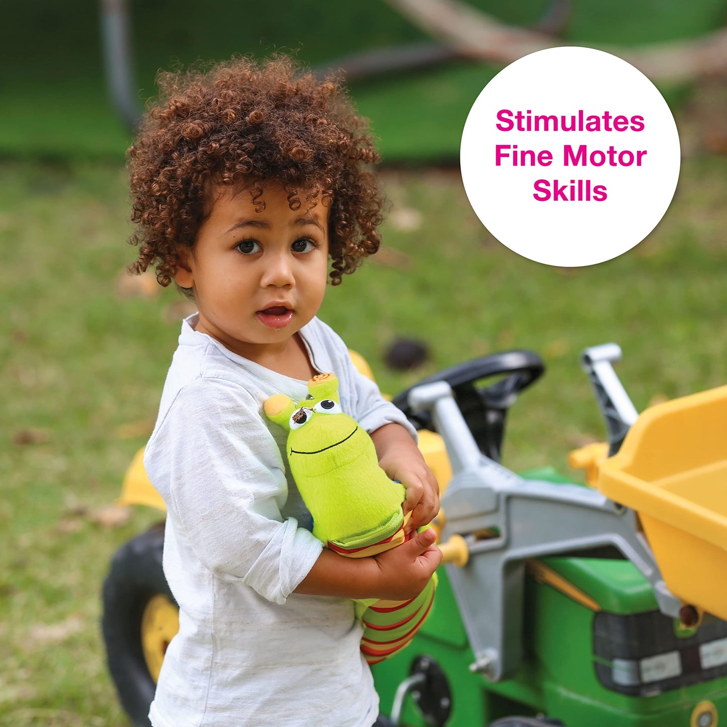 Edushape Melody Snaily, Musical Plush Toy - Soft Snail Infant Musical Animal With Sound Keyboard & Straps For Attaching To Car, Crib Or Stroller On The Go - Musical Sensory Developmental Through Sound