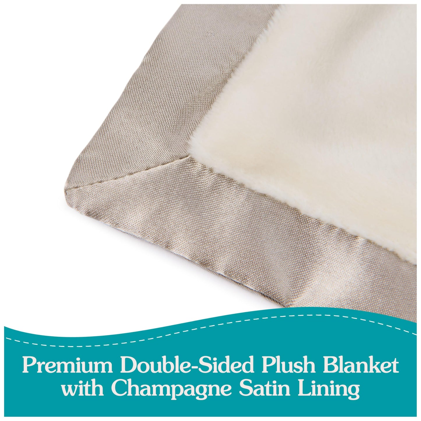 GUND Baby Angel Bear Lovey, Spiritual Teddy Bear Lovey Made from Recycled Materials, Plush Lovey Blanket for Babies and Newborns