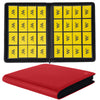 MORABTO enhanced 1000+ Pockets Card Binder 16 Pockets Trading Card Binder Ringless Side Loading Trading Card Album Folder for TCG -Red