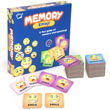 Point Games Memory Game For Kids, Matching Card Games, Flash Cards - Educational Toys - Preschool Learning - Birthday Gift For Boys & Girls Ages 3+