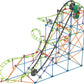 Basic Fun K'Nex Typhoon Frenzy Roller Coaster Building Kit, Gray, Model 51438, Metal Construction