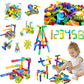 AEXONIZ TOYS 85 Piece Plastic Pipe Puzzle Toy for Kids,Block Game for 38 Years Old Kids Boys & Girls,Random Color (Pipe Puzzle 