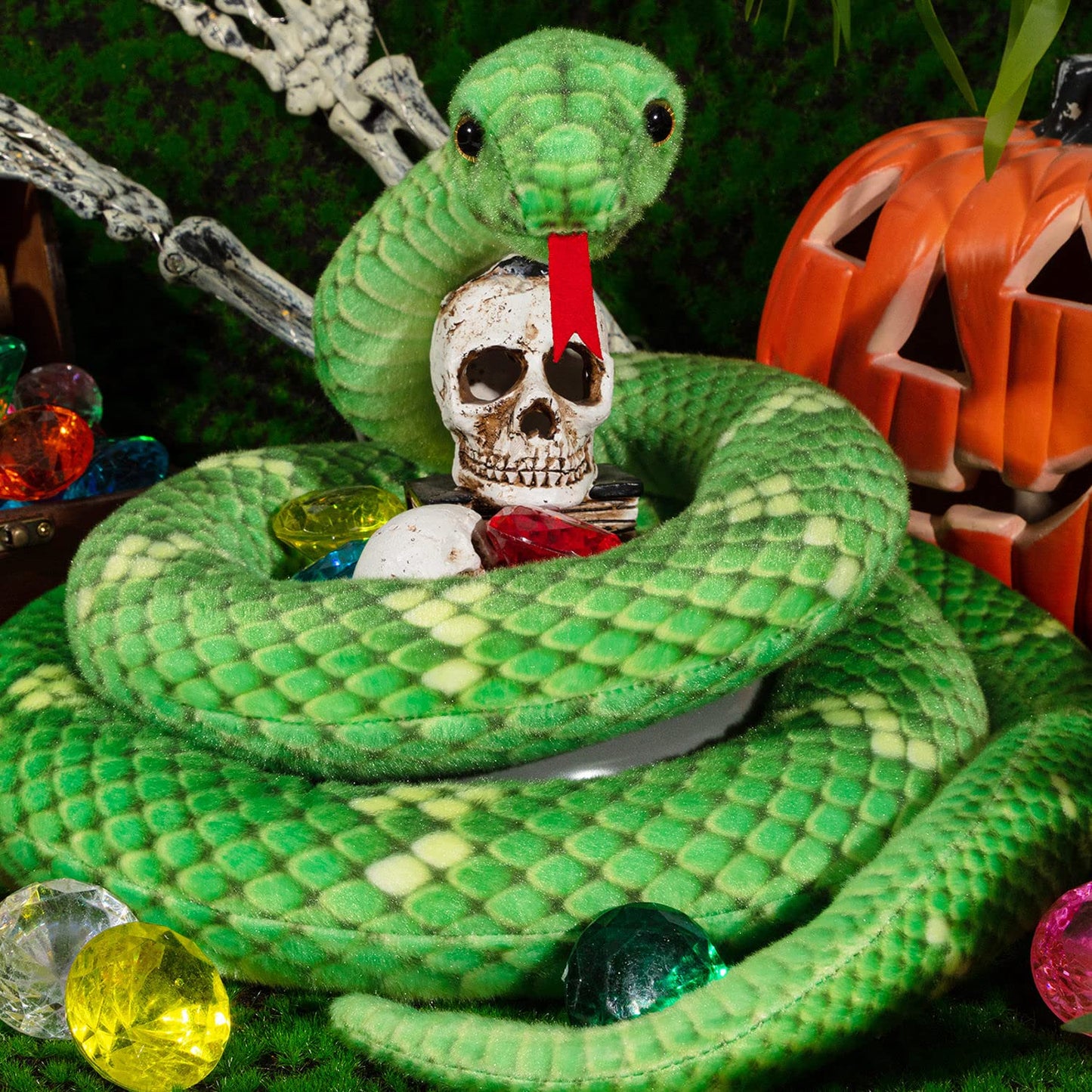Mgztthw Snake Plush, 71 In Stuffed Snake Animal, Large Toy Snakes For Kids, Giant Stuffed Animals Snake, Lifelike Plush Snake Fo