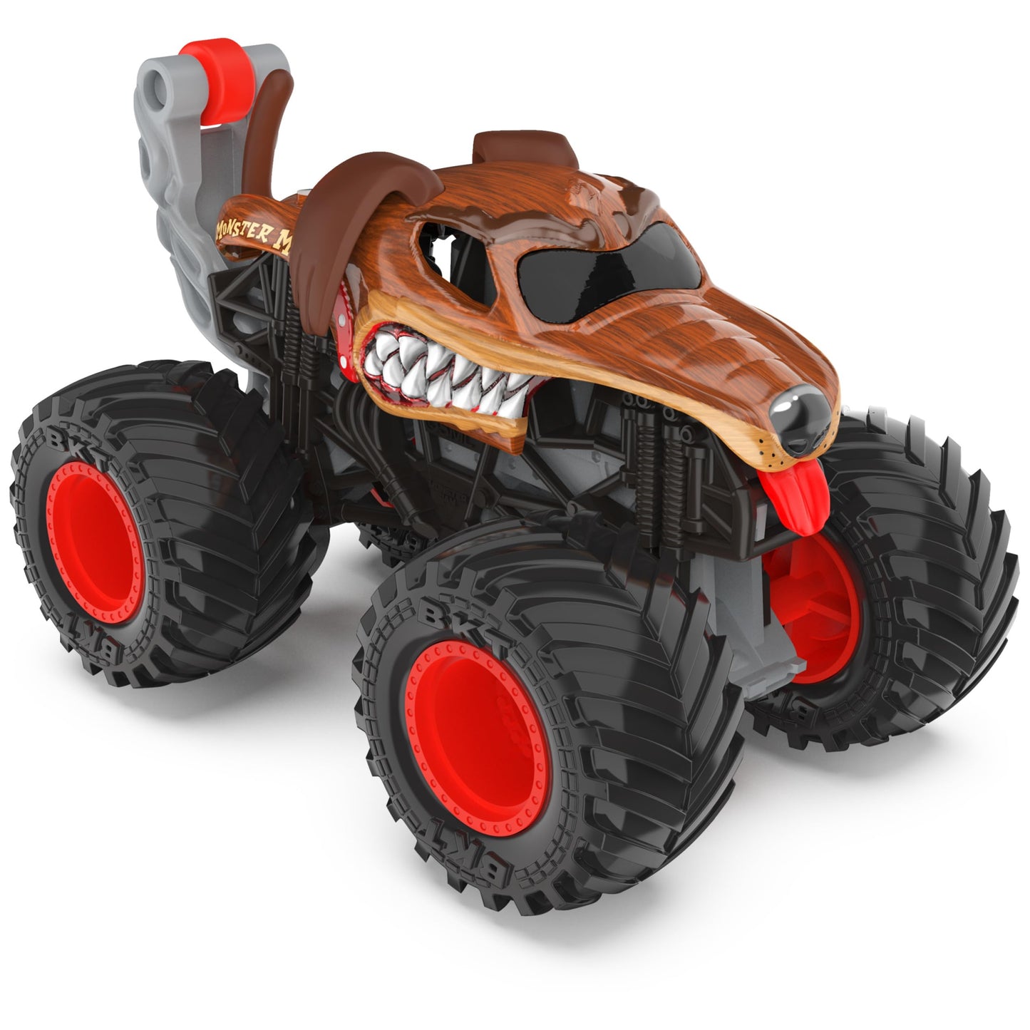Monster Jam Official Monster Mutt 1:64 Scale Die-Cast Vehicle, Ruff Crowd Series, Multicolor, Model 6060866