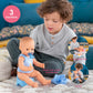 Corolle Drink and Wet Bath Baby Paul - 14    Boy Baby Doll with 3 Accessories - Bottle, Potty, and Pacifier - Really Drinks and