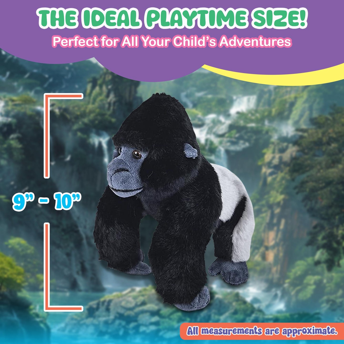 Forest & Twelfth 12'' Stuffed Snow Leopard Plush, Heirloom Collection Stuffed Animal, Premium Materials, Best Gift For Kids Age