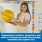 Learning Resources Giant Inflatable Solar System Model - Multicolor Plastic Classroom Tool, Grades K+ (Model LER2434)