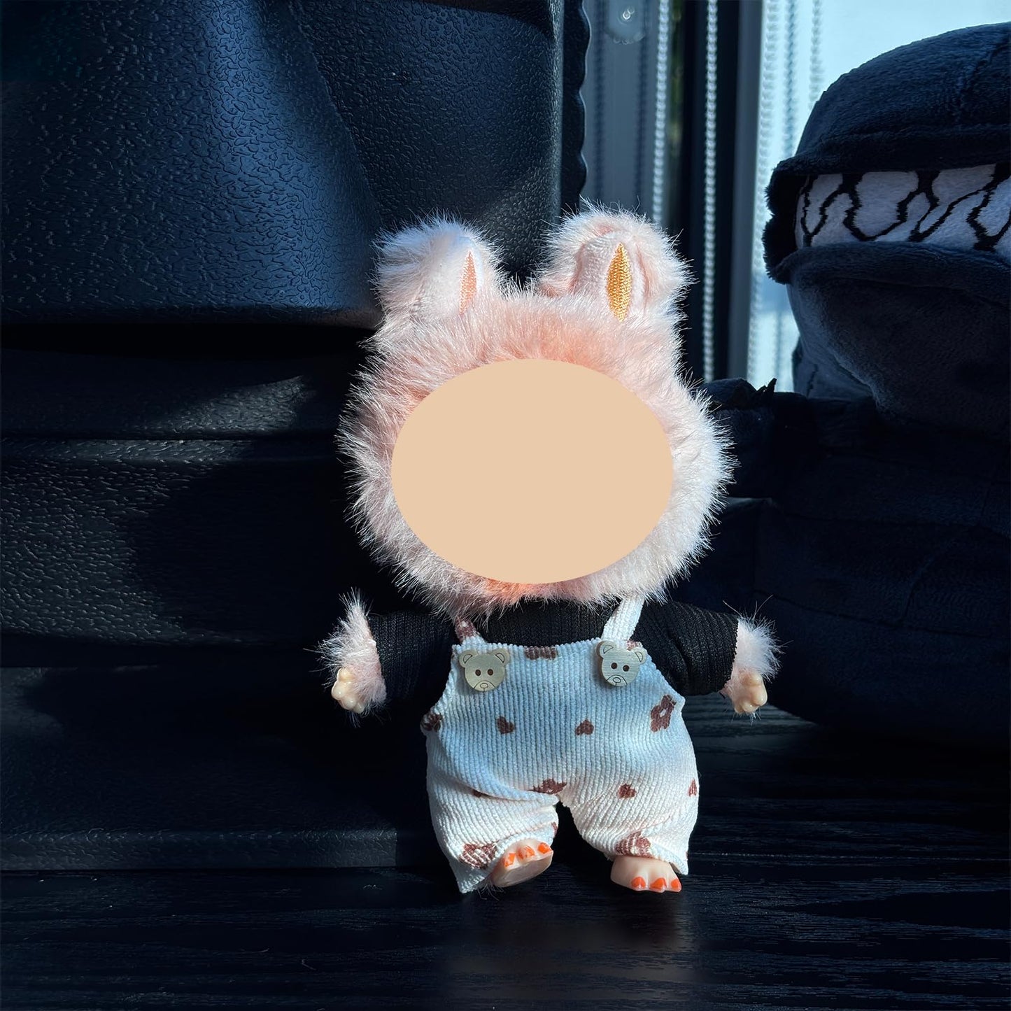 Doll Clothes - Compatible with LBB 5.91-6.7inch(15-17cm) Dolls as Accessories Only  enhanced Dolls Outfit with Accessories  Hand Crocheted Hat  Sweaters  Bag 29