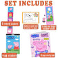 Coloring and Activity Set - Bundle Includes Peppa Pig Coloring Book, Peppa Pig Stickers, and 2-Sided Door Hanger (Peppa Coloring