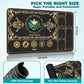 Promaxibinder Mtg Playmat With Magic Zones, 24X14In Playmat For Magic The Gathering, Commander Card Game Battles, Durable & Stai