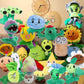 Jhesao 25 Pcs Pvz Plush Zombies Plants Sets Random Different Types Toy, Pvz Plushies 1 2 Stuffed Soft Doll, Pvz Figure Doll New